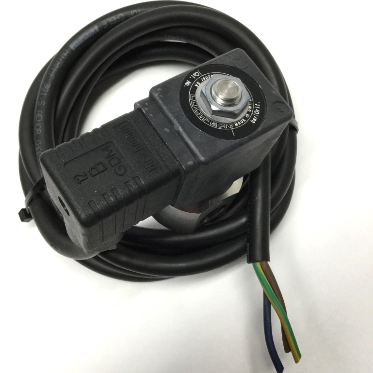 Used Parker 121V5306 481865C2 Stainless Solenoid Valve 24VDC Coil, 2-Way NC, 0-100psi