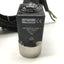Used Parker 121V5306 481865C2 Stainless Solenoid Valve 24VDC Coil, 2-Way NC, 0-100psi