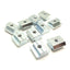 Used Lot of 10 T-Slot Nut, Thread: M5x0.8, For Slot Width: 10mm, Material: Steel