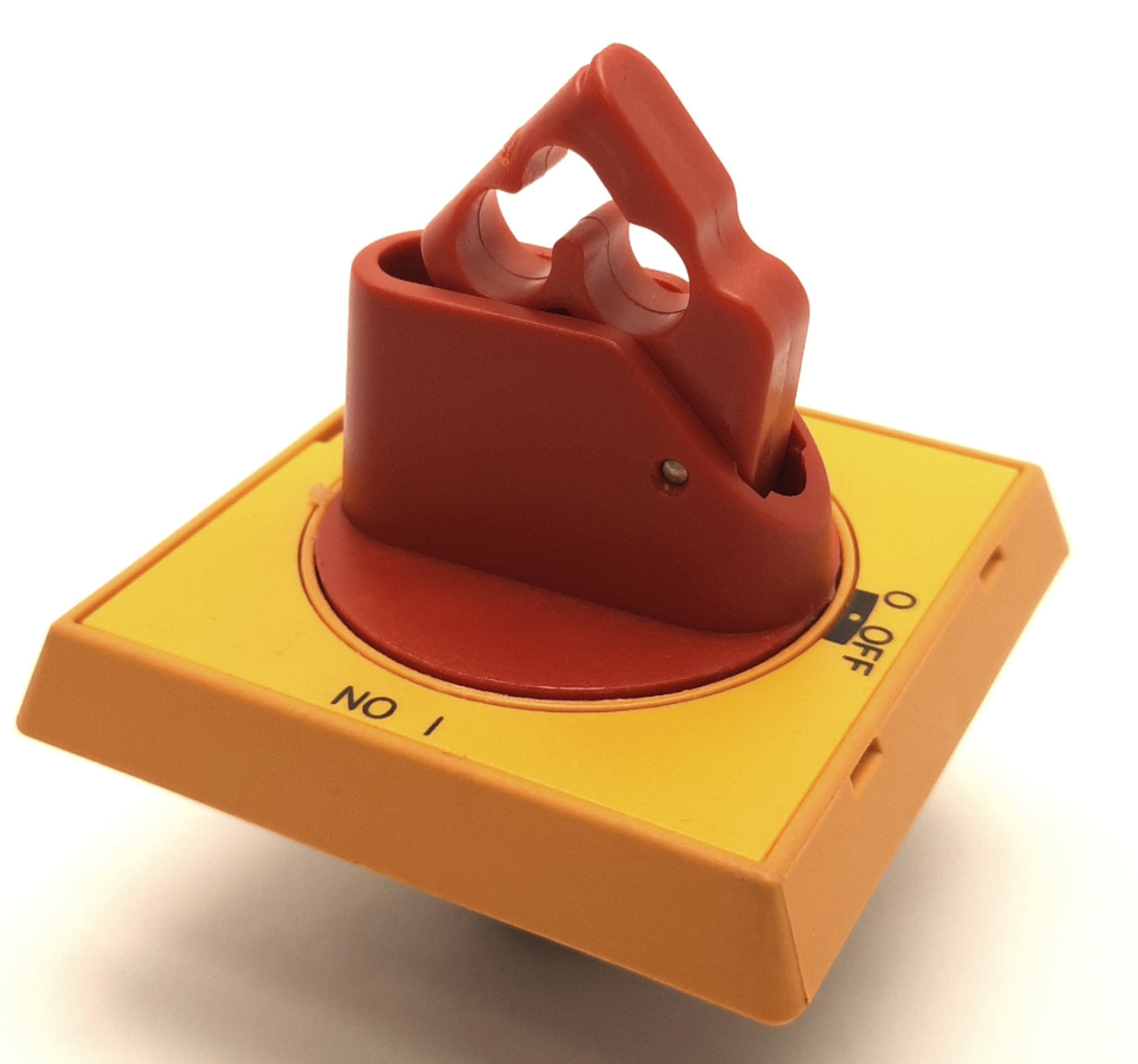 New – Open box ABB OHYS2AJ Surface Mount Selector Handle, 2 Positions, Yellow & Red