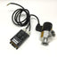 Used VAT Alcatel 26328-KA64-AAG5 Solenoid Vacuum Angle Valve, 180-260VAC, DN25 ISO-KF