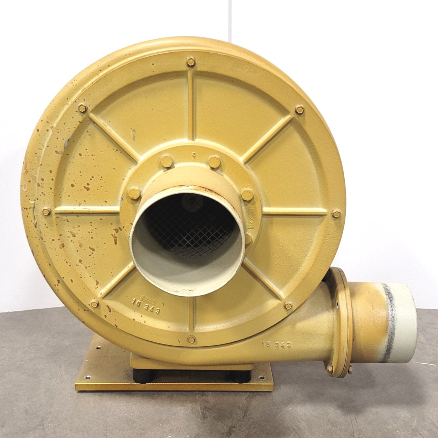 Used Elektor RD62 Medium Pressure Radial Blower 277/480VAC 3-Ph, 1.4 kW, 30m³/min