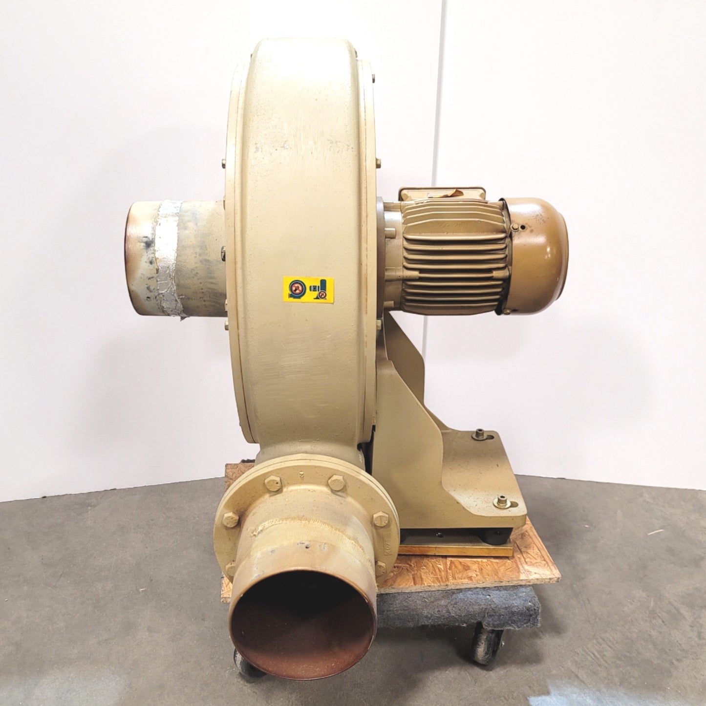 Used Elektor RD64 Medium Pressure Radial Blower 277/480VAC 3-Ph, 1.5 kW, 35m³/min