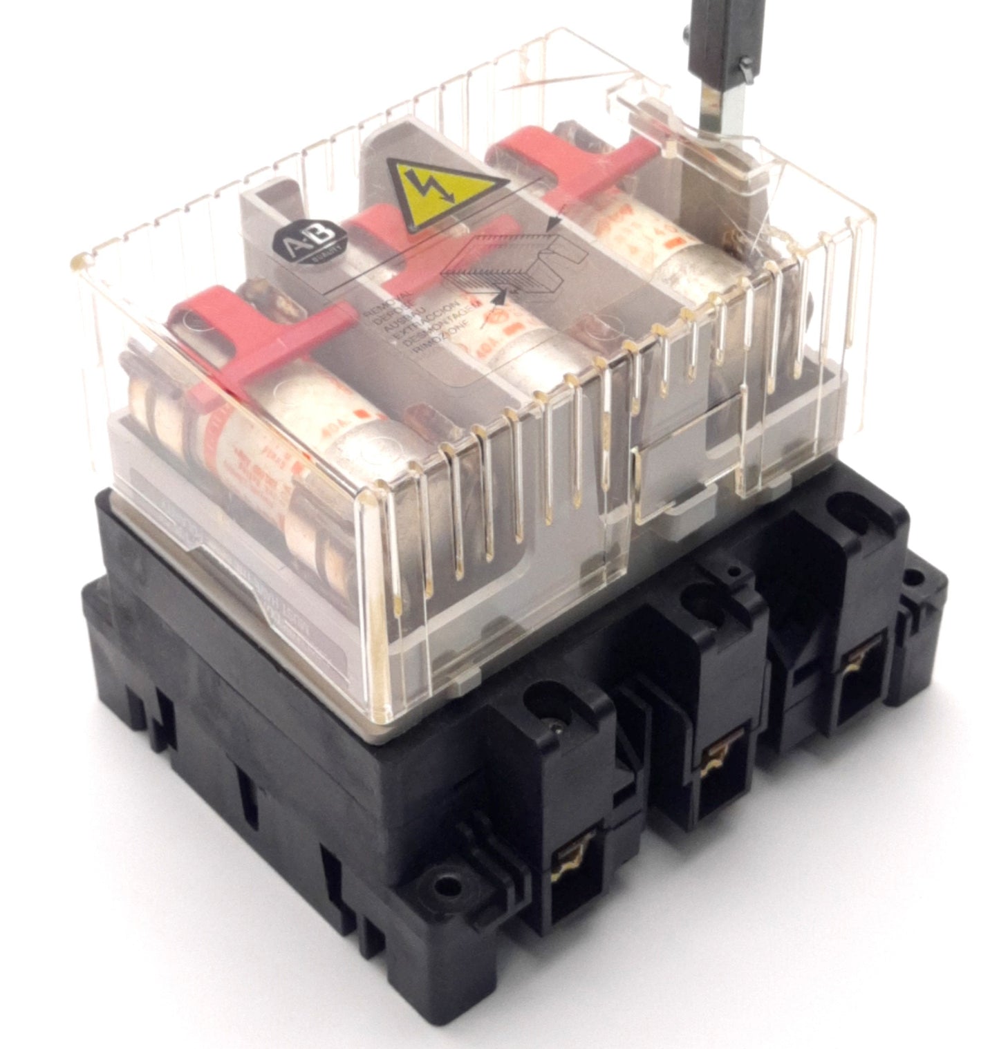 Used Allen Bradley 194R-NJ060P3 SER. B Disconnect Switch, 60A, 600VAC/250VDC, 3 Pole