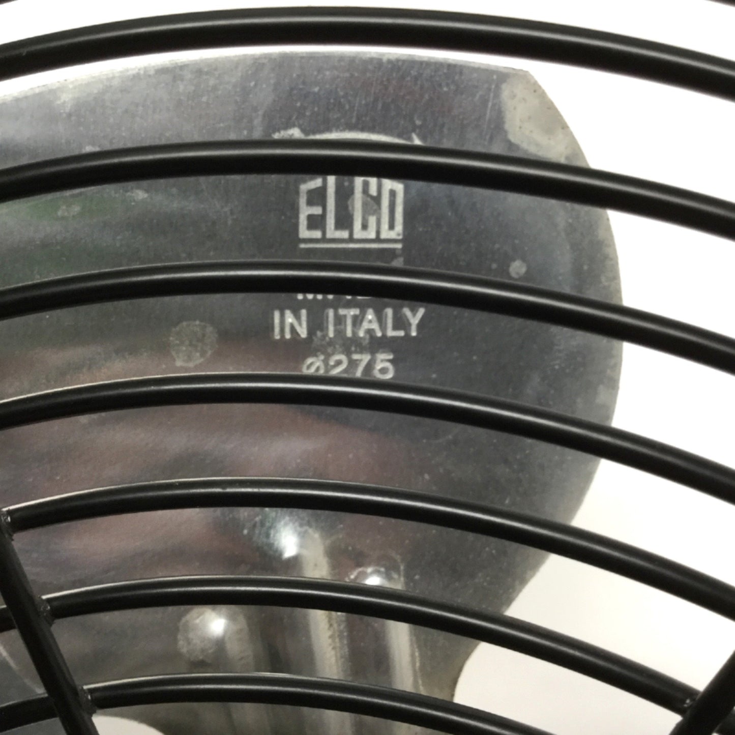 Used Elco N 25-40/186 HVAC Refrigeration Motor 75W 230VAC 1300RPM w/ Ø275mm Fan Blade