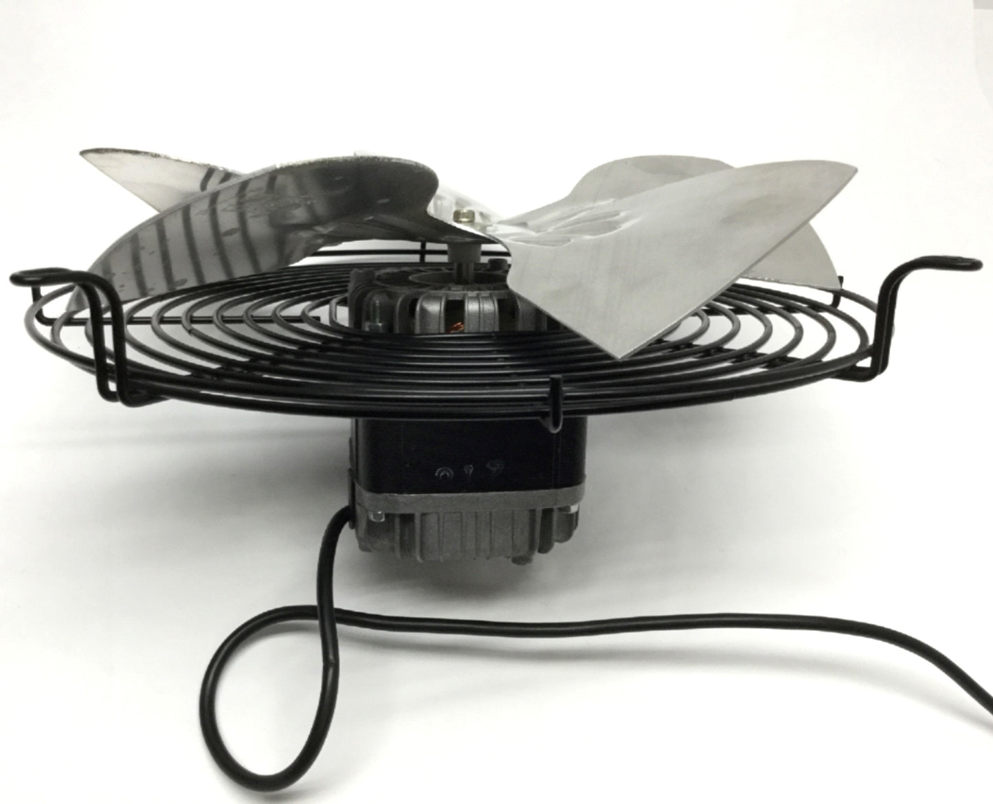 Used Elco N 25-40/186 HVAC Refrigeration Motor 75W 230VAC 1300RPM w/ Ø275mm Fan Blade
