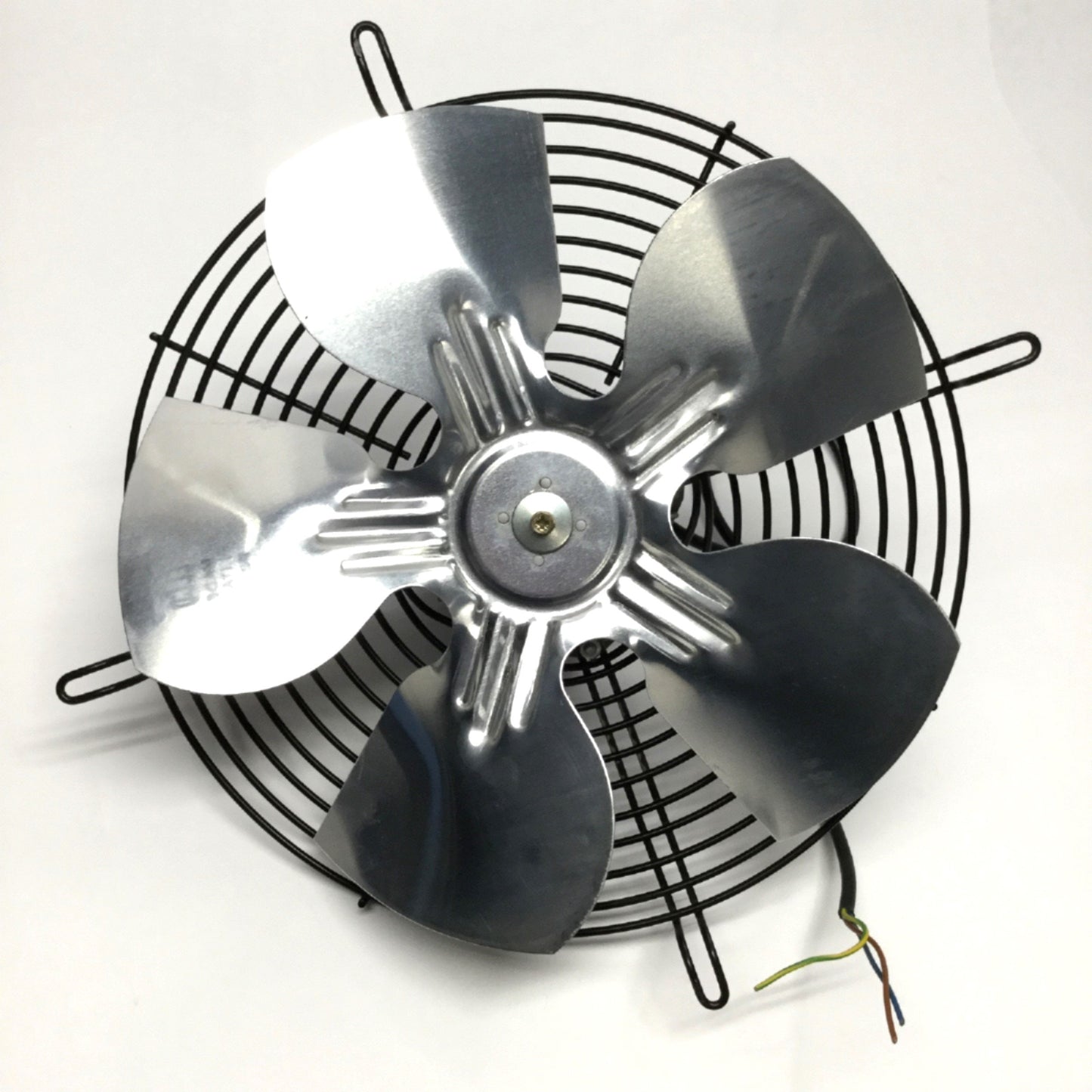 Used Elco N 25-40/186 HVAC Refrigeration Motor 75W 230VAC 1300RPM w/ Ø275mm Fan Blade