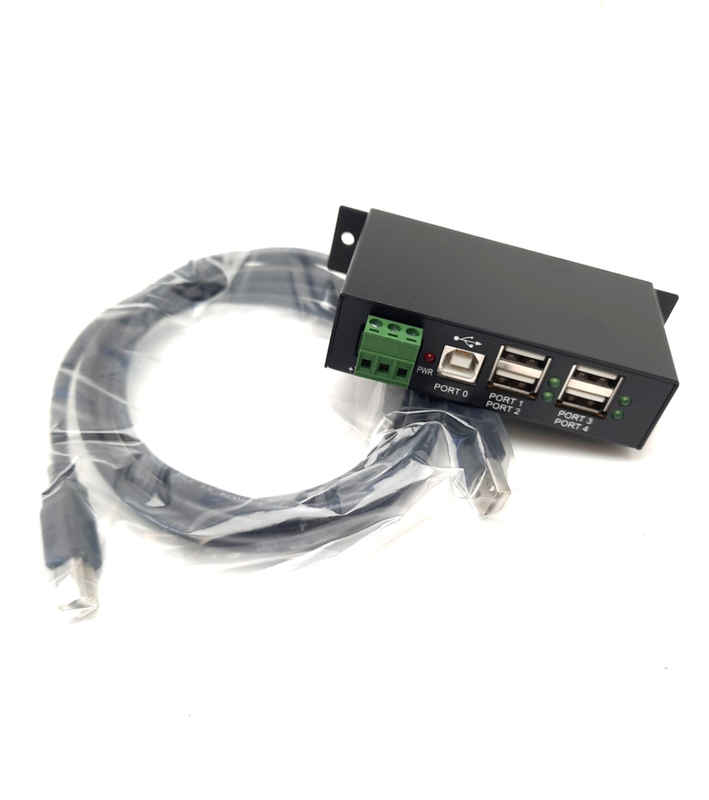 New Startech ST4200USBM Rackmount, USB Hub 4 USB 2.0 Type A, USB B, 7-24VDC