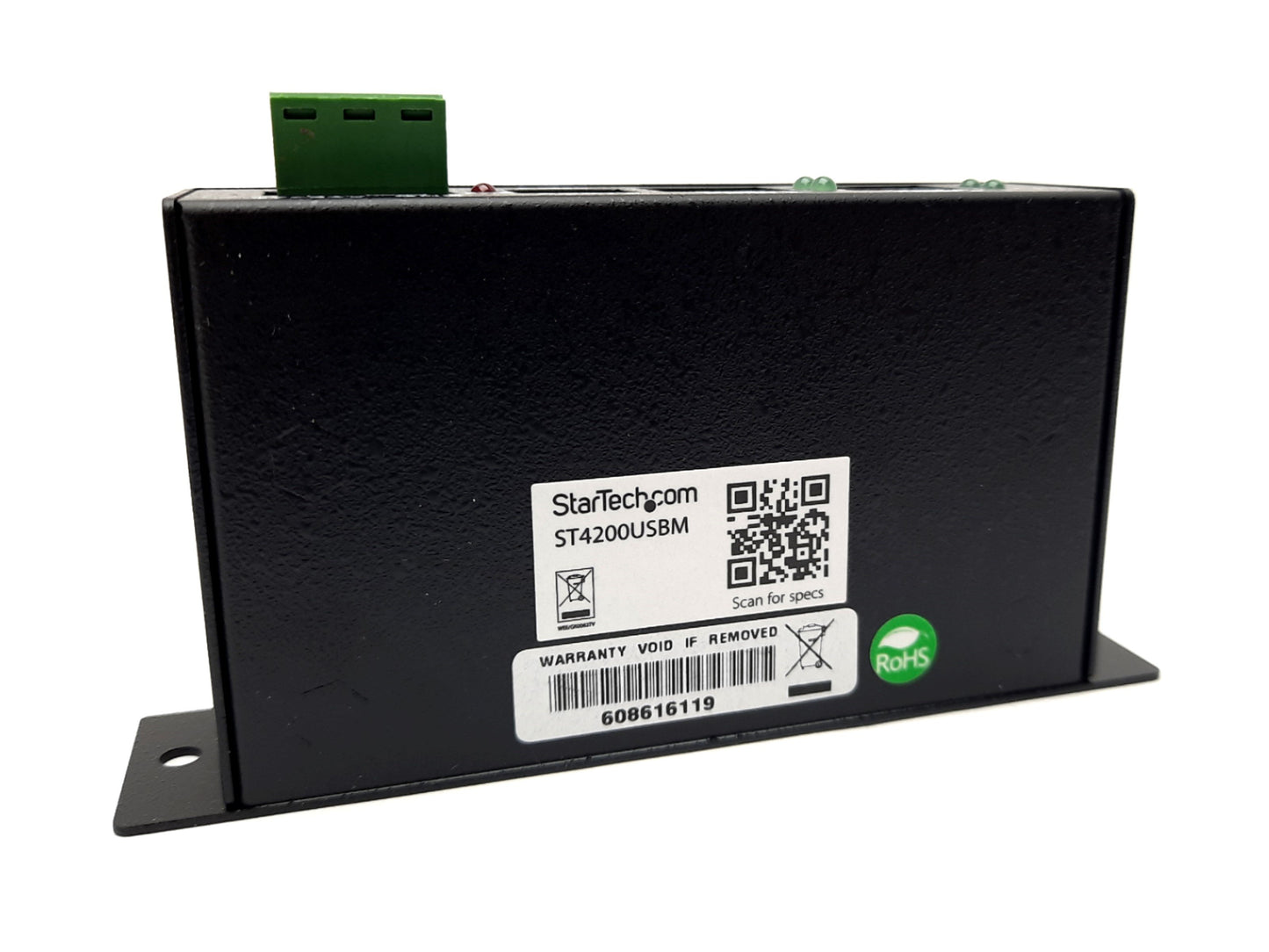 New Startech ST4200USBM Rackmount, USB Hub 4 USB 2.0 Type A, USB B, 7-24VDC