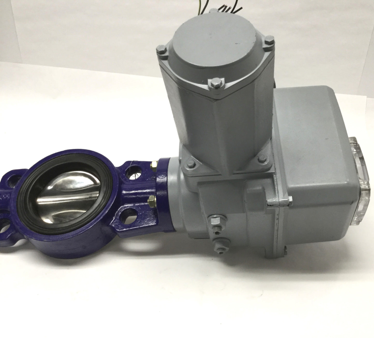 Used Bernard OA6 Electric 90° Actuator 230VAC w/Sapag Butterfly Valve DN80 Ø3" EPDM