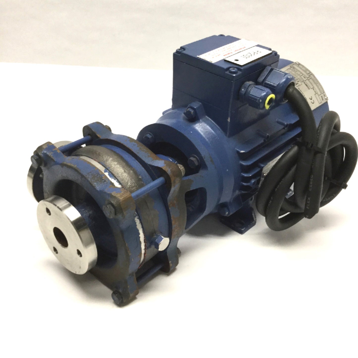 Used FindeR MX109/S Monoblock Centrifugal Pump 0.37kW 3PH Motor 277/480VAC Delta/Wye