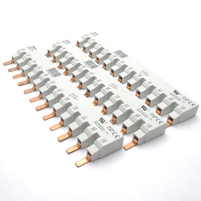 Used Lot of 3 Siemens 5ST3 665-1HG Pin Bus bar 16mm 115 A 480 Y / 277 V, 3 Phase