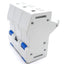Used Ferraz Shawmut US6JI M211381 Fuse Holder 3 Pole 600v AC/DC 60A, DIN Rail Mount