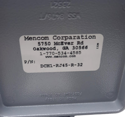 New Mencom DCH1-RJ45-R-32 Panel Interface Connector With China 10A Outlet 250VAC