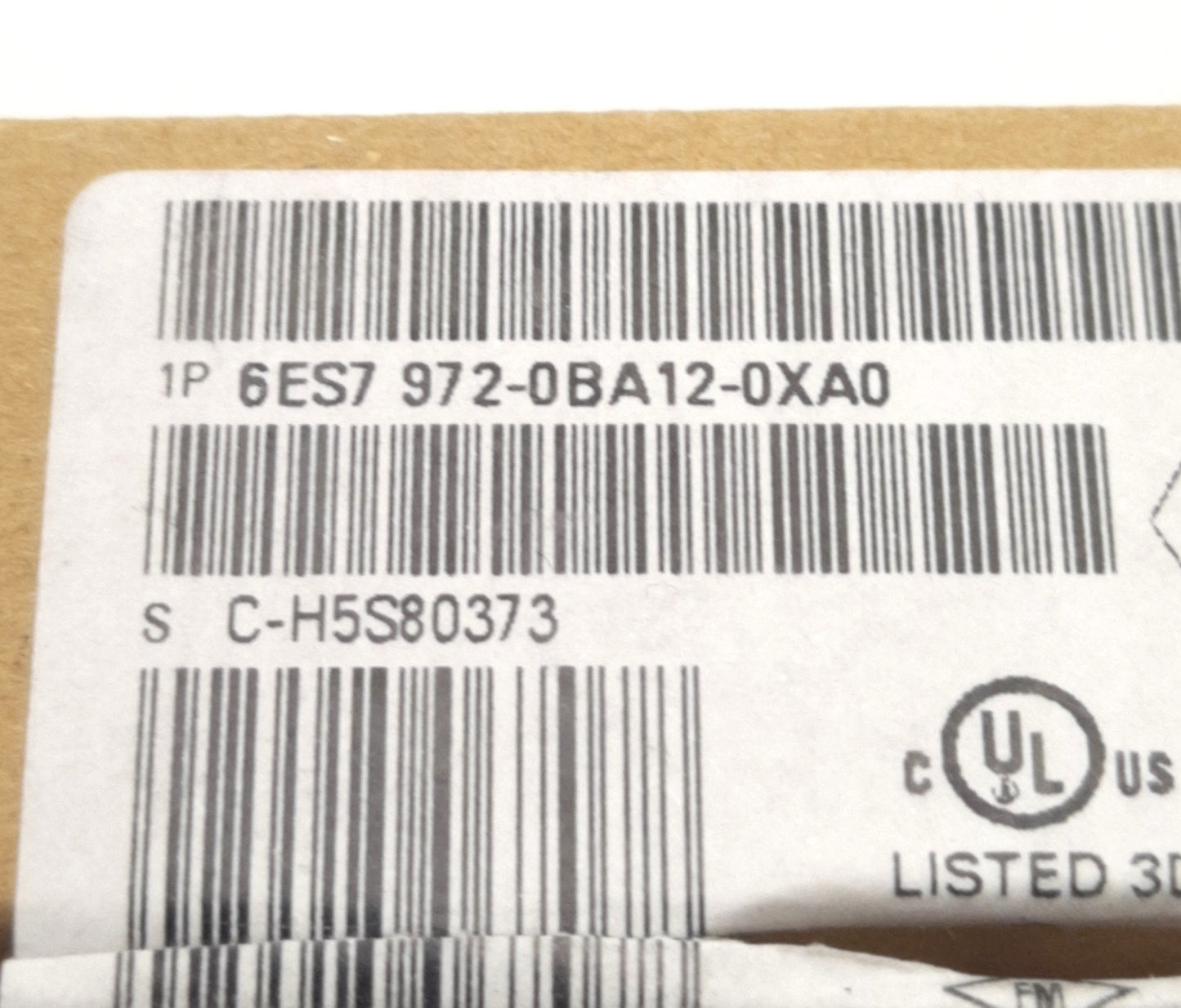 New Siemens 6ES7 972-0BA12-0XA0 Profibus Bus Connector, 90°, RS-485, DB-9M