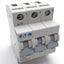 New – Open box Eaton WMZS3D02 Mini Circuit Breaker, 277/480 VAC, 2Amp, 15kA , Triple Pole