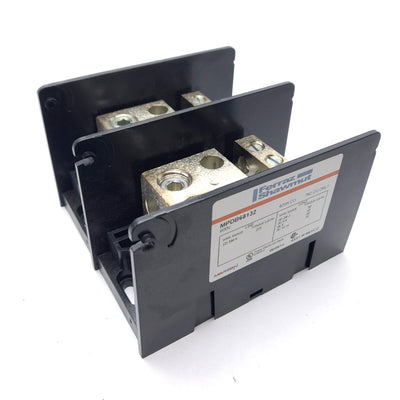 New Mersen Ferraz Shawmut MPDB68132 Power Distribution Block 2-Poles, 600V 620A, 2x6