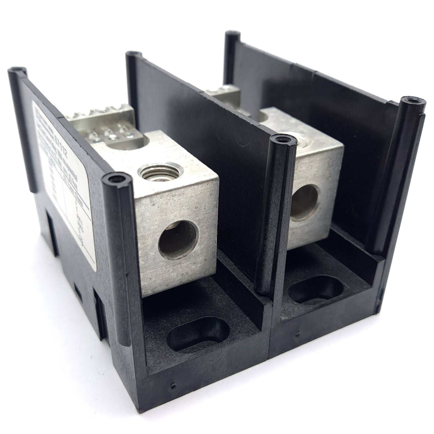 Used Ferraz Shawmut MPDB67112 Power Block Distribution 2 Pole, 600 V, 200 A