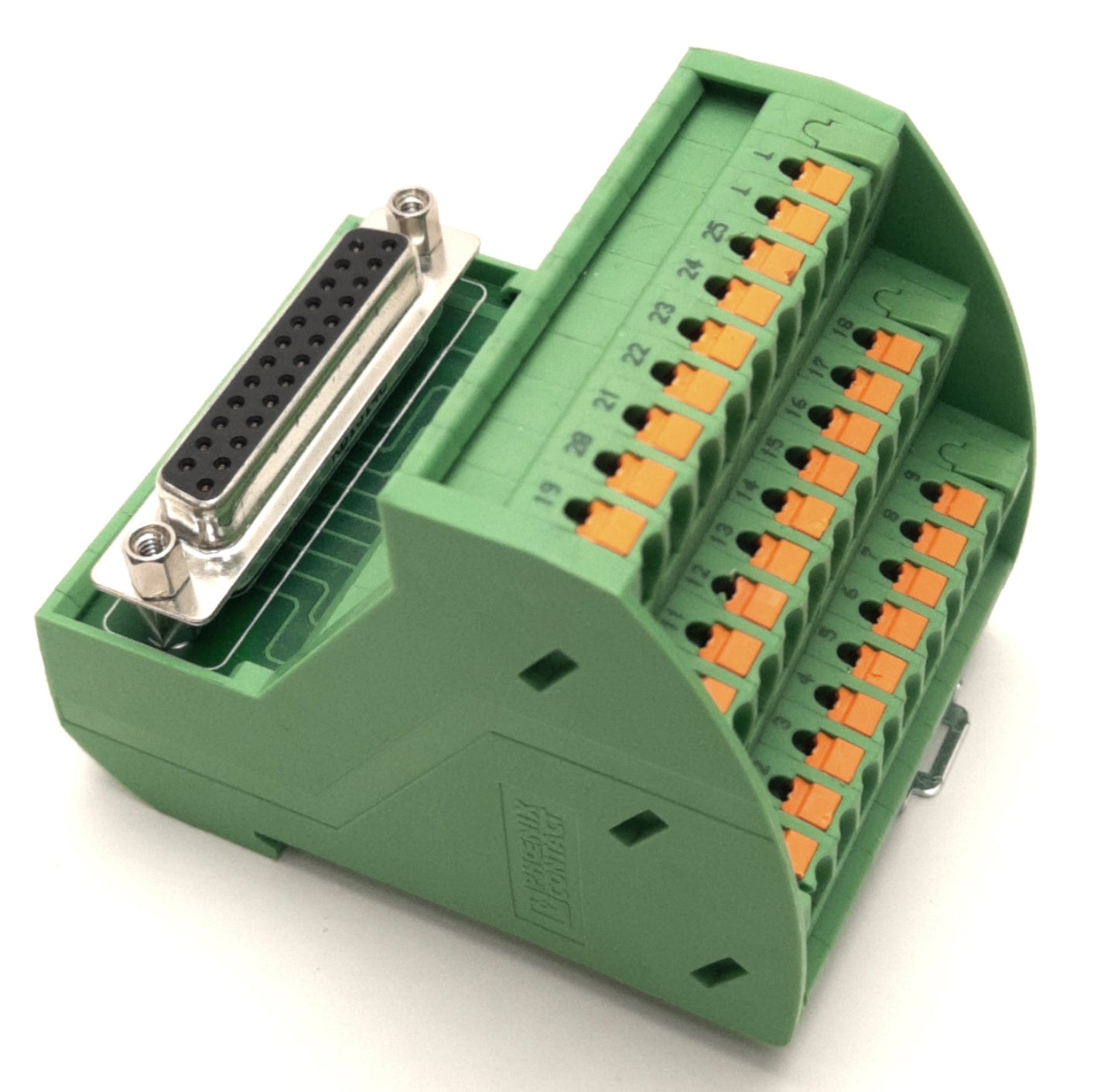 Used Phoenix Contact 2903782 Interface Module 25-Pin D-Sub To Push-In Terminals 24vDC