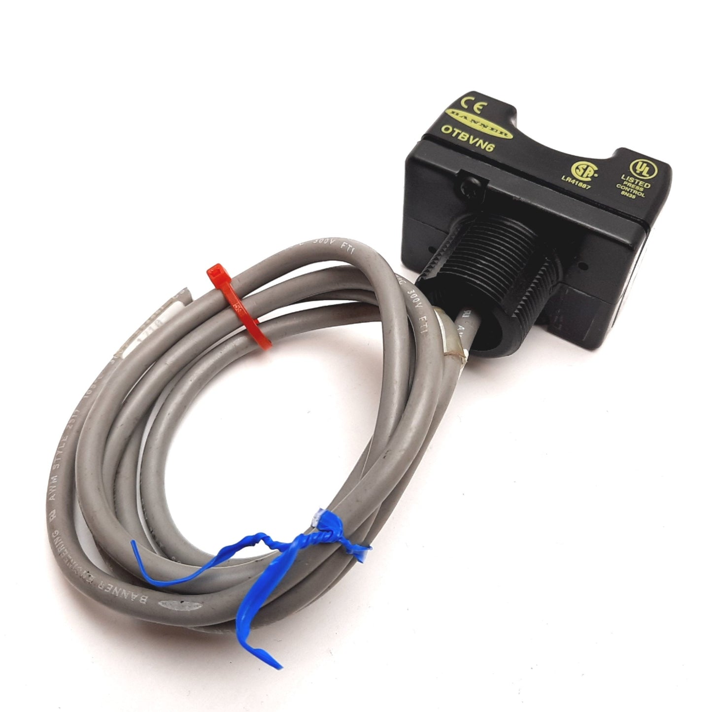 Used Banner OTBVN6 Opto-Touch Momentary Action Touch Button, 10-30VDC, NPN Output