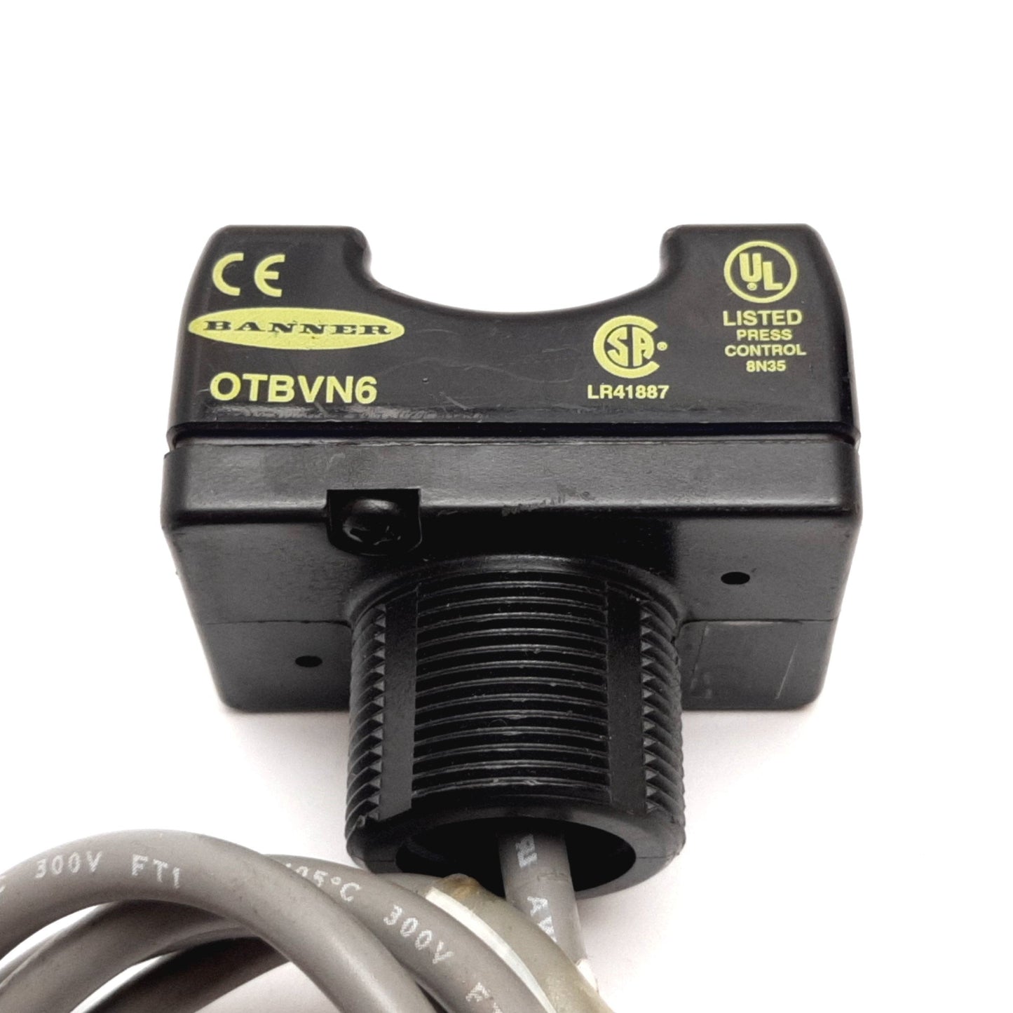 Used Banner OTBVN6 Opto-Touch Momentary Action Touch Button, 10-30VDC, NPN Output