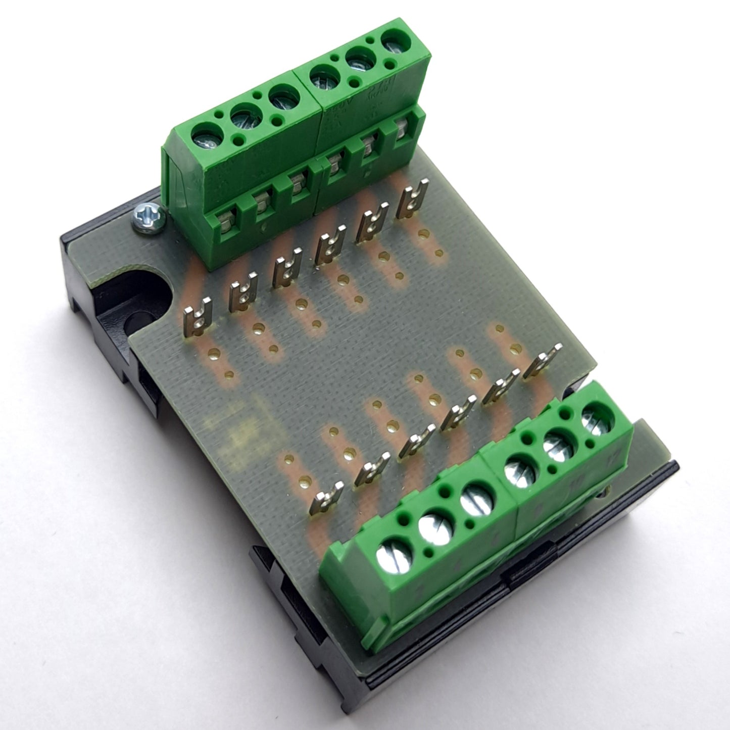 New Murr Electronic 62001 Terminal Block 50 V AC/DC 5 AMP DIN Rail Open Housing