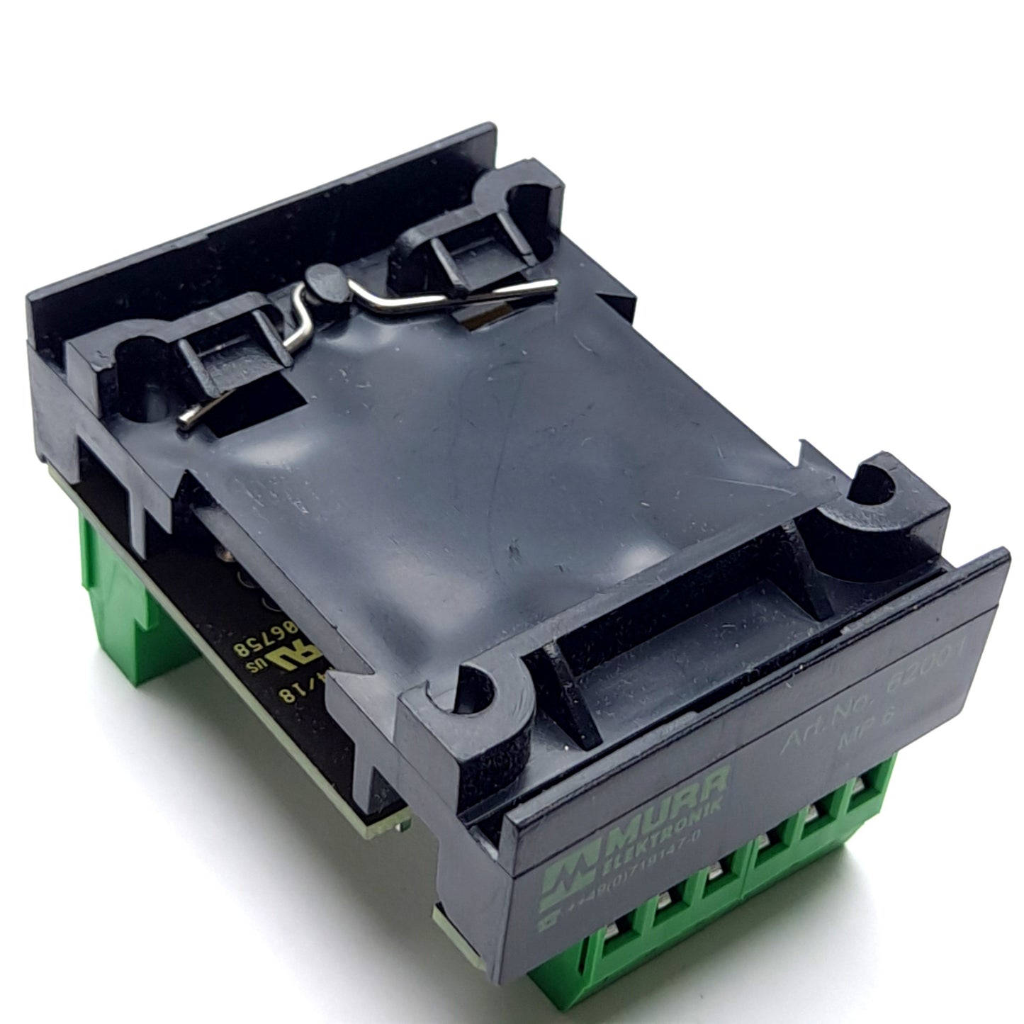 New Murr Electronic 62001 Terminal Block 50 V AC/DC 5 AMP DIN Rail Open Housing