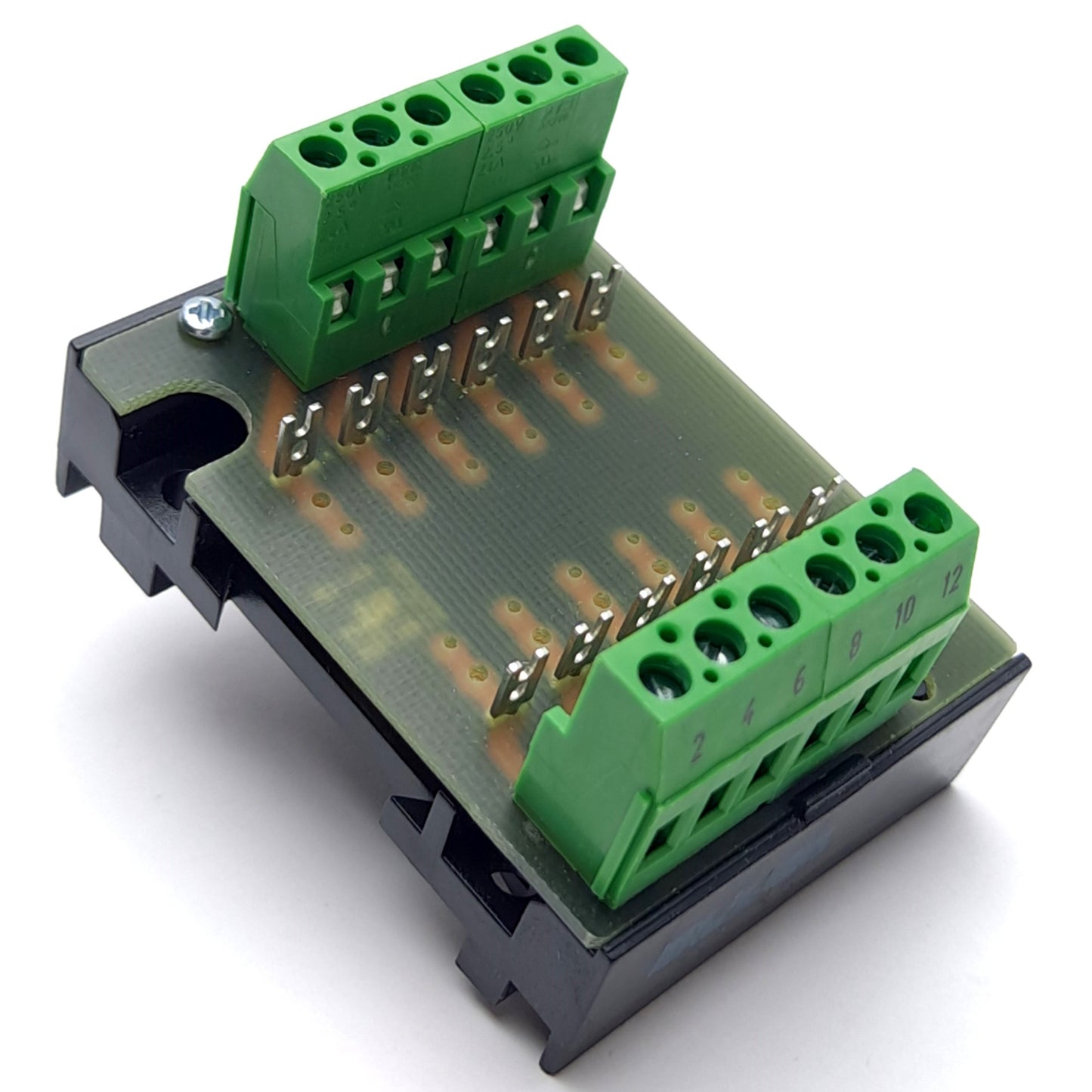 New Murr Electronic 62001 Terminal Block 50 V AC/DC 5 AMP DIN Rail Open Housing