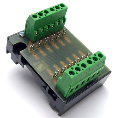New Murr Electronic 62001 Terminal Block 50 V AC/DC 5 AMP DIN Rail Open Housing
