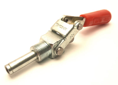 Used Destaco 604-MM Straight Line Action Clamp, M8 Thread, 1.5" Travel, 1330N