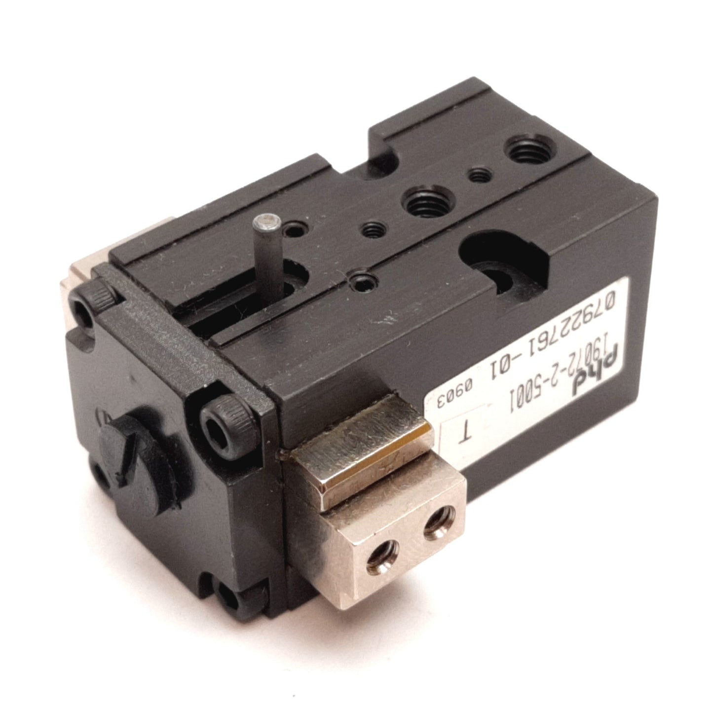 Used Phd 19072-2-5001 Pneumatic Parallel Gripper, Stroke: 0.433" (0.216" per Finger)