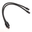 Used Schott Fostec A08575 Dual Fiber Optic Gooseneck Light Guide 21" Long w/Spot Lens