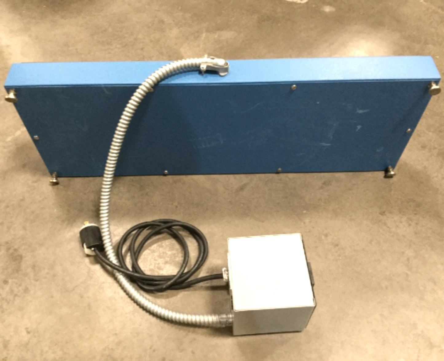 Used Wenesco H1236BA 12" x 36" Hot Plate Digital Thermostat 240VAC 1PH 15.8A 700°F