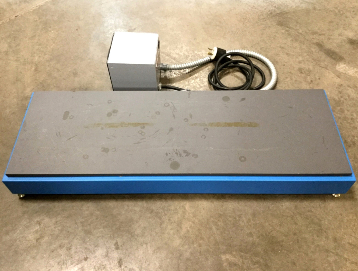 Used Wenesco H1236BA 12" x 36" Hot Plate Digital Thermostat 240VAC 1PH 15.8A 700°F