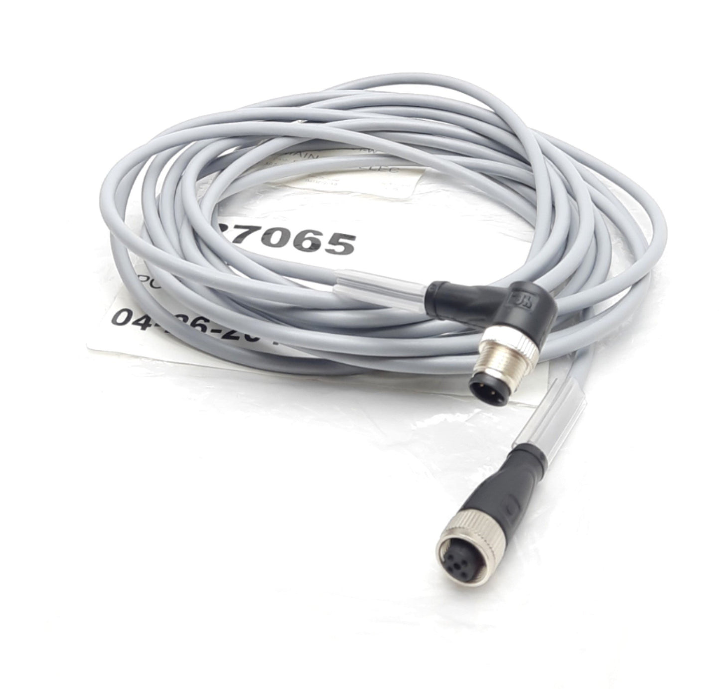 New – Open box  PEPPERL+FUCHS V1-G-5M-PUR-ABG-V1-W Connection Cable 5M, 250V 4A, M12 4-Pin