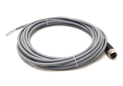 New – Open box Pepperl+Fuchs V1-G-5M-PUR Sensor Cable M12 4-Pin F to Leads, 5M, 250v AC/DC 4A