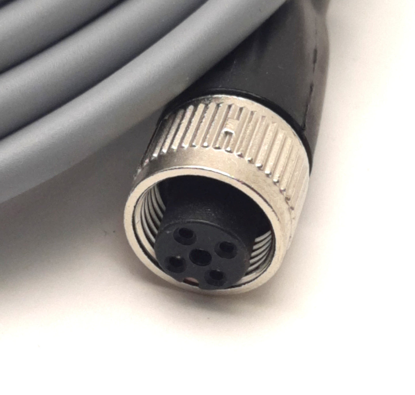 New – Open box Pepperl+Fuchs V1-G-5M-PUR Sensor Cable M12 4-Pin F to Leads, 5M, 250v AC/DC 4A