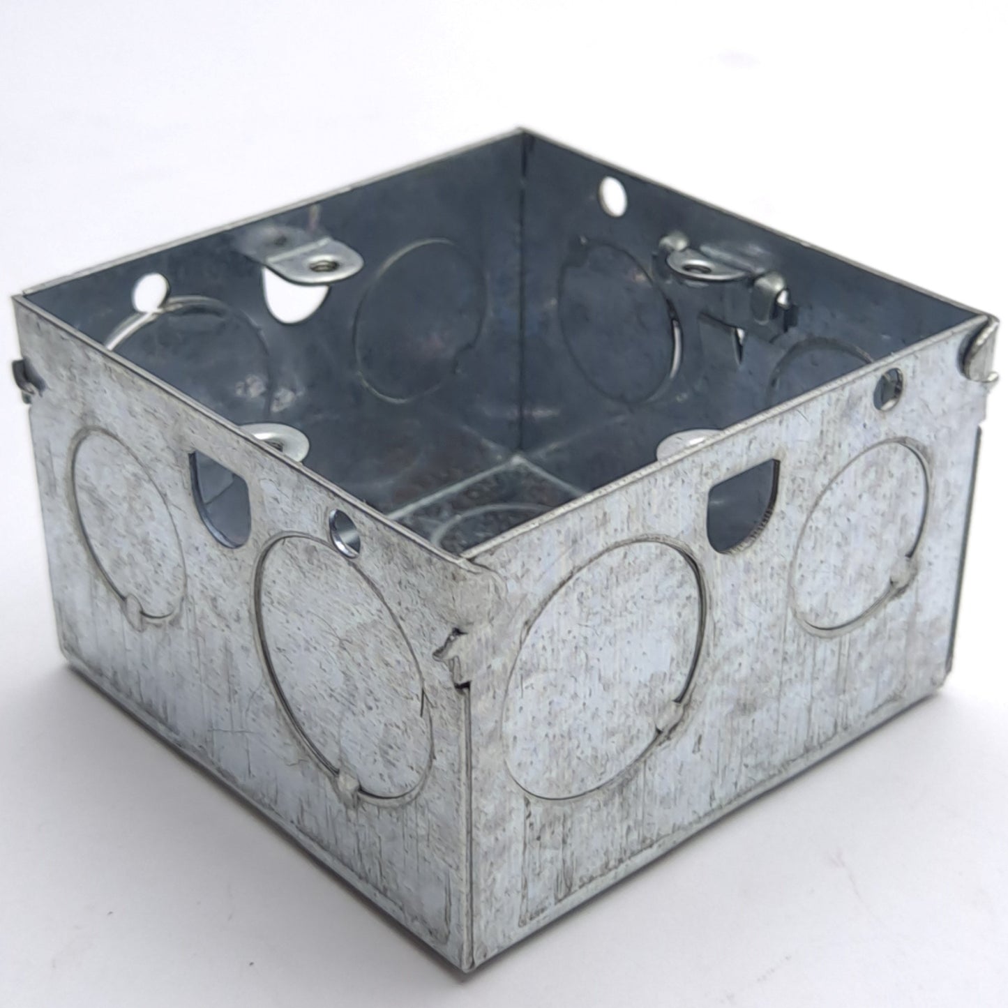 New Lot of 2 Legrand BS 4662 Socket Box, (3) 25mm & (8) 20mm Knock Outs, 48mm Depth