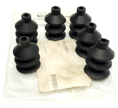 New Lot of 6 VacMotion MB25-NBR Bellows NBR Suction Cup, 25mm OD, 4.1Lbs Max