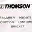 New THOMSON 9600-831-017 Limit Switch Bracket, Linear Unit, Stainless Steel