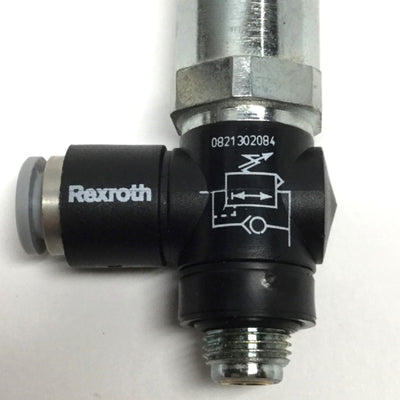 Used Bosch Rexroth 0821302084 Poppet Valve Air Pressure Regulator G1/8, Ø6mm, 1-8bar