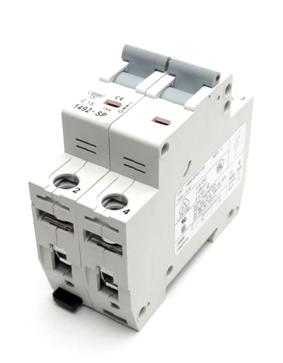 New – Open box Allen Bradley 1492-SP2C150 Miniature Circuit Breaker, 240/415VAC 15A, 2-Pole