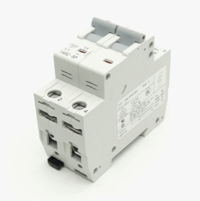 New – Open box ALLEN BRADLEY 1492-SP2C060 Circuit Breaker, 415VAC, 6A, 2 Pole, DIN Rail Mount