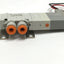 Used SMC SX3120-5L-C4 Solenoid Valve 24VDC Coil, 5-Port, 2-Position, 4mm One-Touch