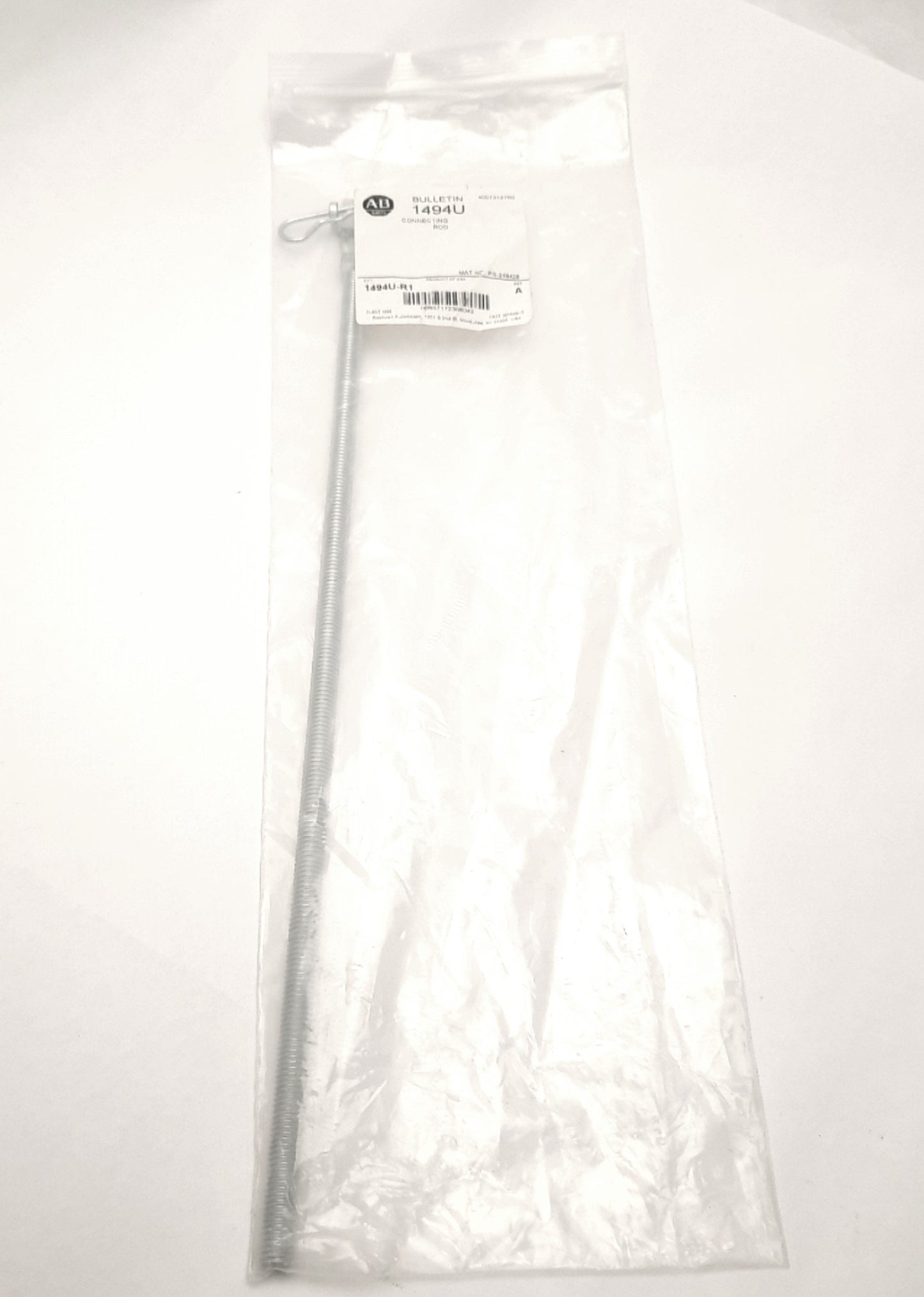 New – Open box Allen Bradley 1494U-R1 Connecting Rod, For 6-3/4" to 19" Enclosures
