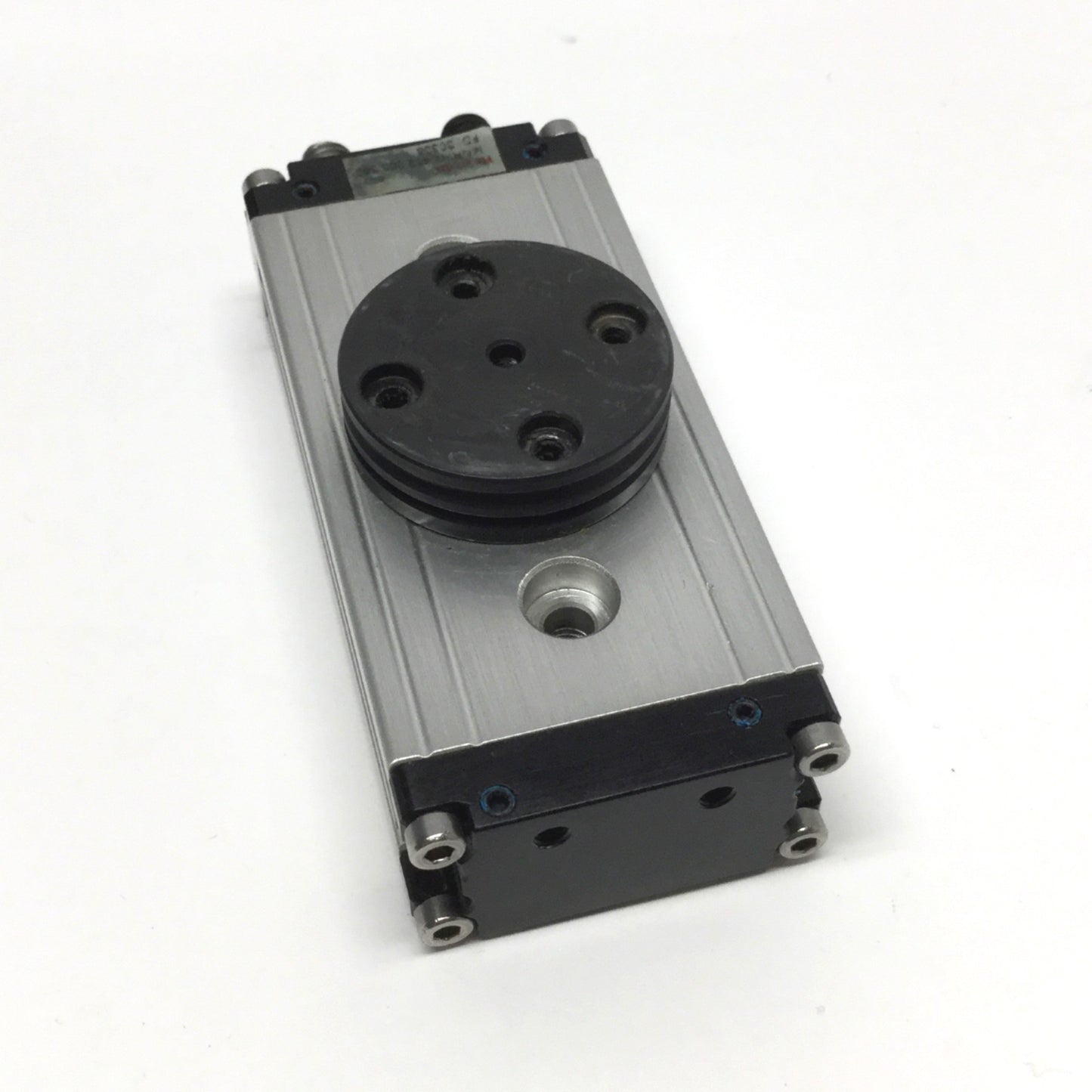 Used Rexroth Aventics R412000360 Compact Rotary Air Cylinder, 0-180° Adjustable