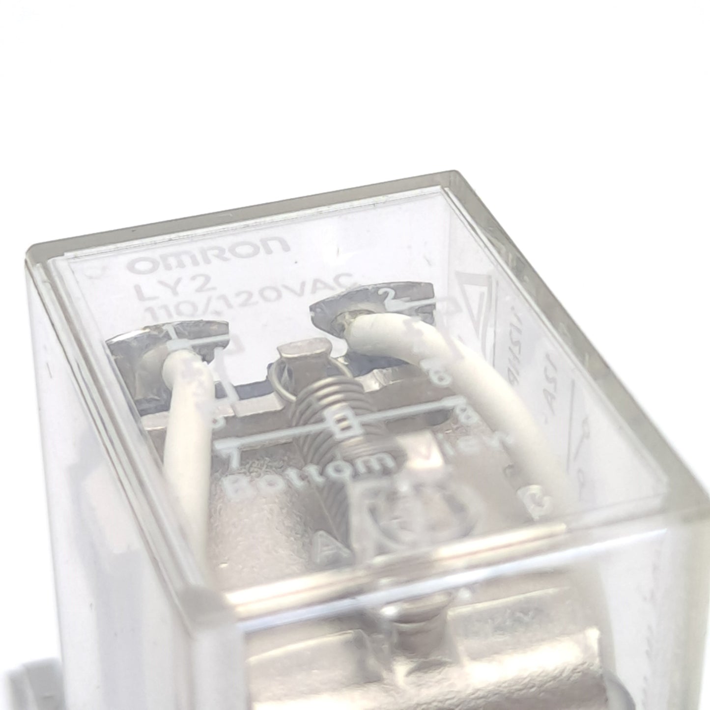 Used Lot of 3 Omron LY2 110/120 VAC Relay 240VAC Contact, 110/120VAC Coil, 10 Amp