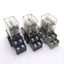 Used Lot of 3 Omron LY2 110/120 VAC Relay 240VAC Contact, 110/120VAC Coil, 10 Amp