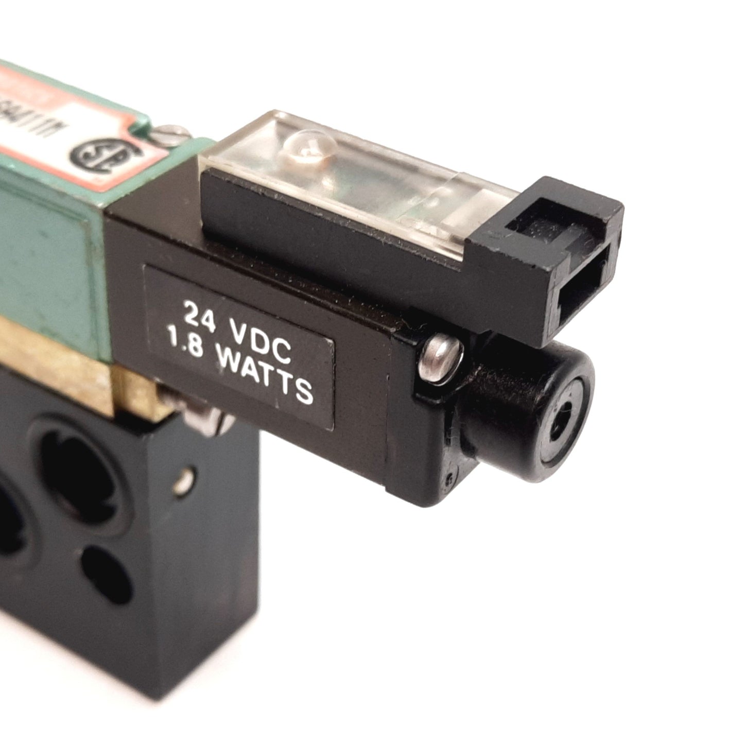 Used Numatics M11SA411M Solenoid Valve, 2-Position 4-Way, 24VDC, 1/8" NPT