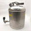 New – Open box Eagle 1327 Stainless Steel Safety Can With Faucet And Flame Arrester 5 Gallon